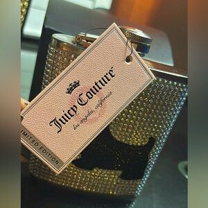 Juicy Couture Sparkling Silver Flask